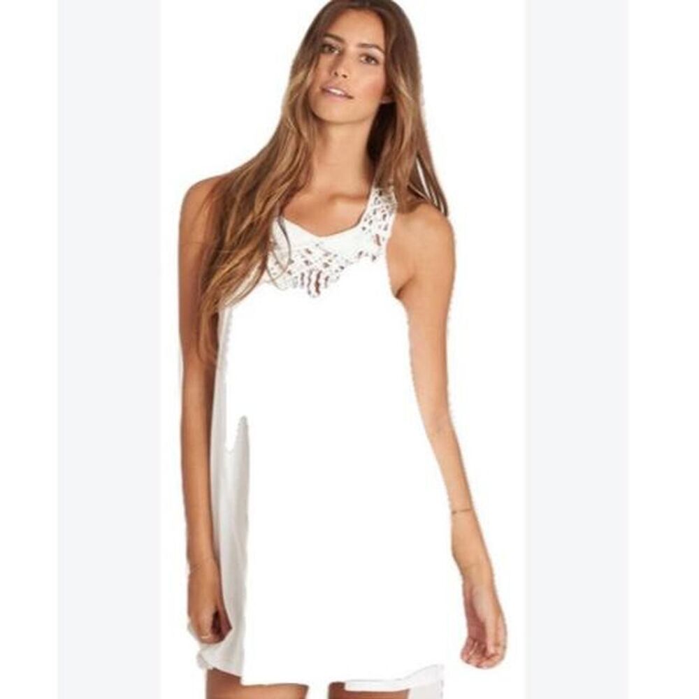 Billabong Women's White Dress